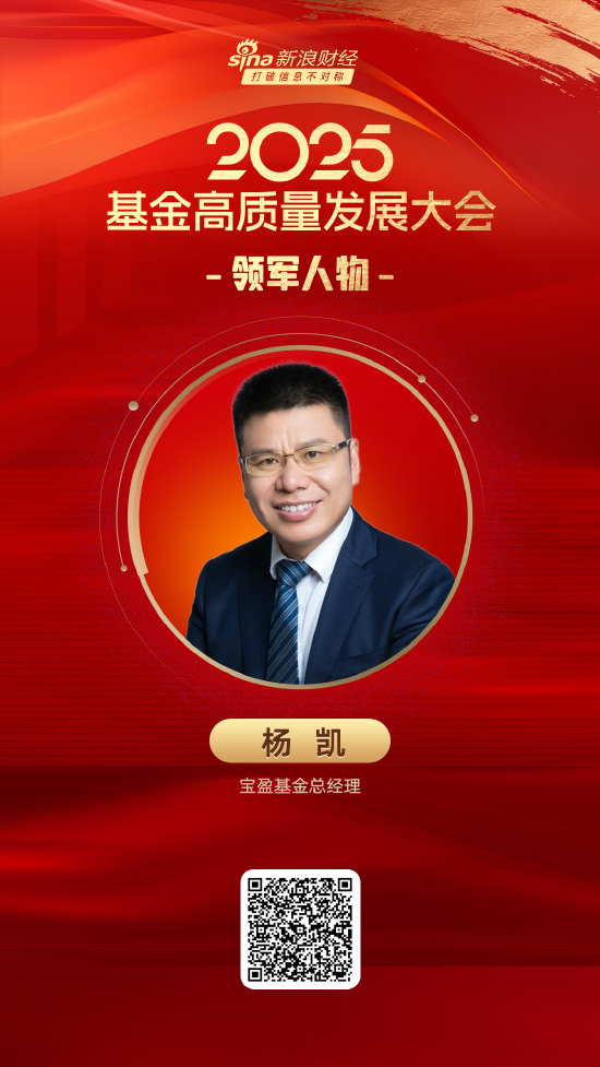 万全之策 2025公募基金领军人物TOP榜：宝盈基金杨凯排名第36 名次上升38名